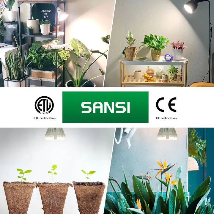 Sansi LED Grow Light Birne 10W