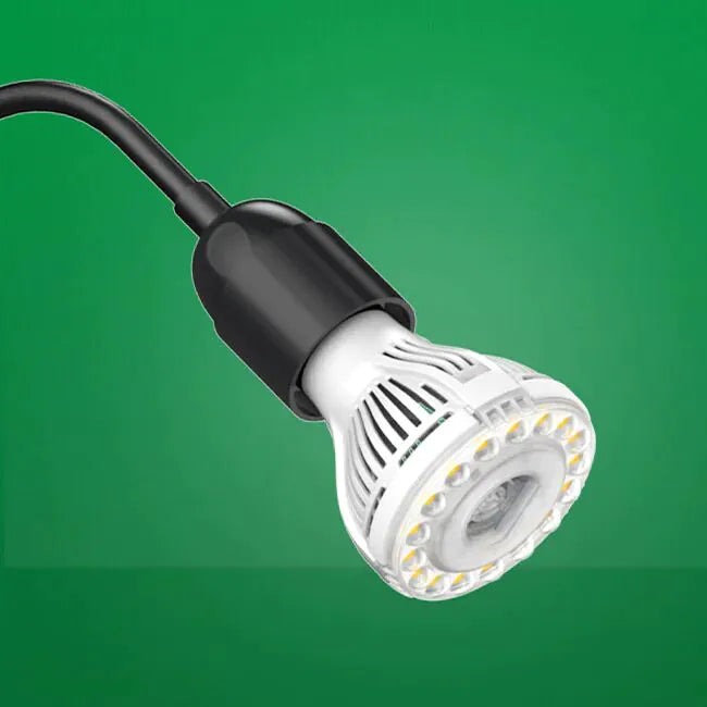 Sansi Three Head Clip-on Grow Light mit Timer, 3 x 10 W