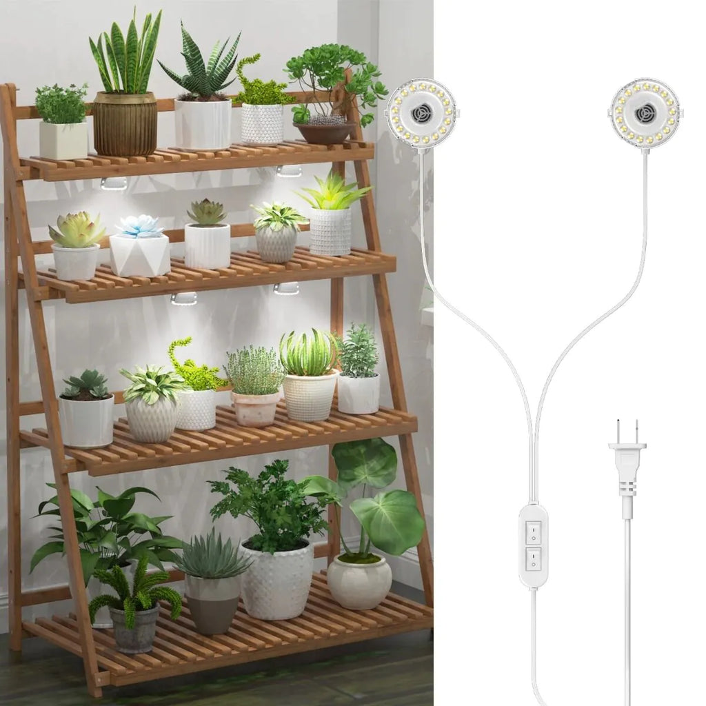 LED Grow Light Dual Head 10 W mit Timer